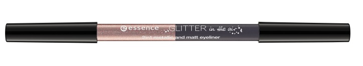 essence glitter in the air 2in1 metallic and matt eyeliner 01