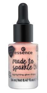 essence made to sparkle highlighting glow drops 01